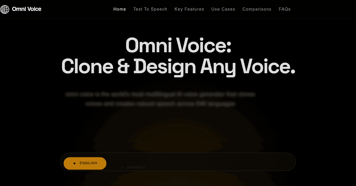 Omni Voice logo
